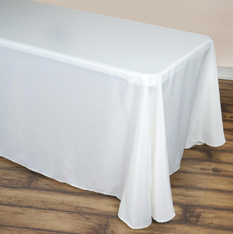 Toalha de Mesa Retangular de 3 Metros - Aurea Toalhas e Uniformes Toalha de Mesa Retangular de 3 Metros - Aurea Toalhas e Uniformes